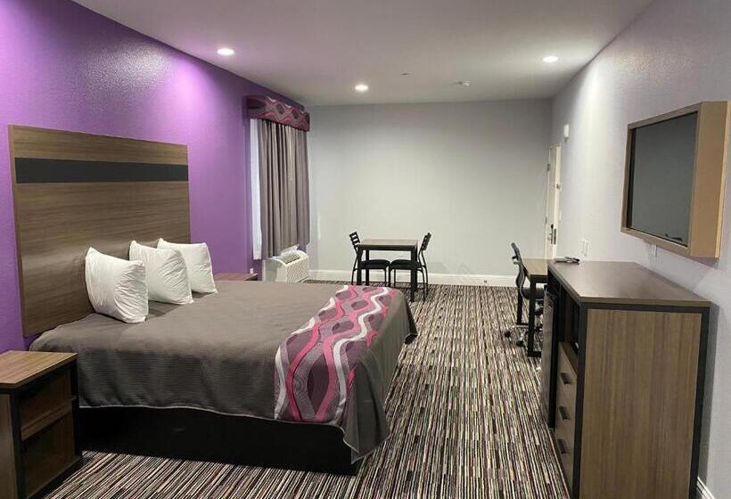 带大床的豪华间, Palace Inn Crosby