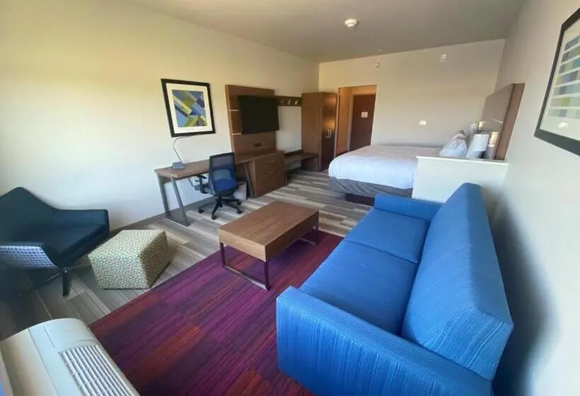 キングサイズベッドのスイートルーム, Holiday Inn Express & Suites   Madison West   Middleton, An Ihg