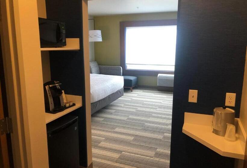 장애인을 위한 킹사이즈 침대 스탠다드 룸, Holiday Inn Express & Suites   Madison West   Middleton, An Ihg