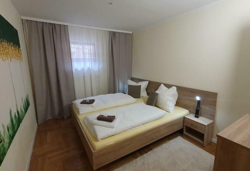 Апартаменты 1 Спальня с Террасой, Pension Nippgen