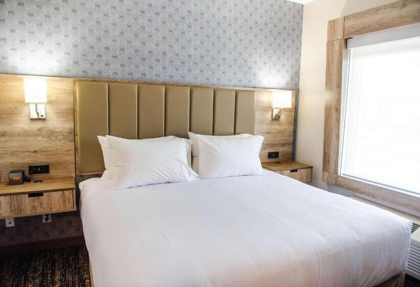 מיטת קינג בסוויטה, Best Western Premier Executive Residency Medicine Hat