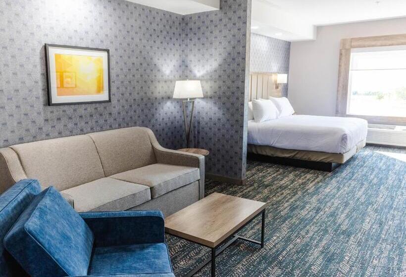 מיטת קינג בסוויטה, Best Western Premier Executive Residency Medicine Hat