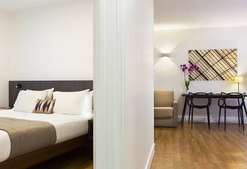 １ベッドルームアパートメント, Citadines Tour Eiffel Paris