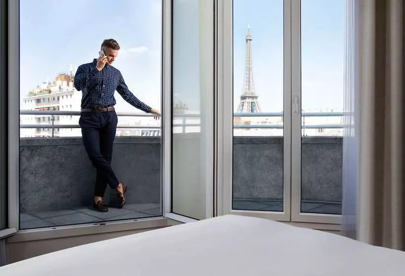 ビュー有りのスタンダードワンルーム, Citadines Tour Eiffel Paris