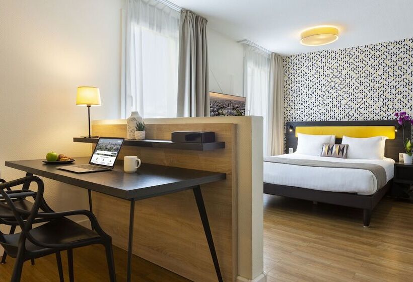 استودیو استاندارد با چشمانداز, Citadines Tour Eiffel Paris