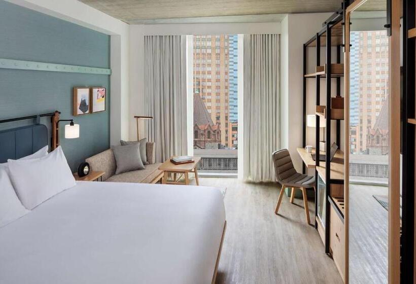 キングサイズベッドのスタンダードルーム, Hyatt Centric Center City Philadelphia
