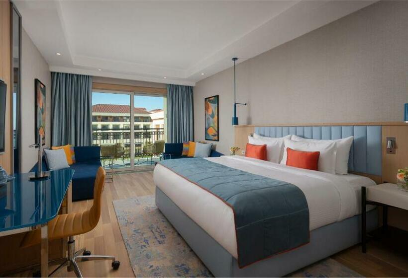 اتاق لوکس با چشم‌انداز باغ, Rixos Water World Aktau   Theme Park Free Access