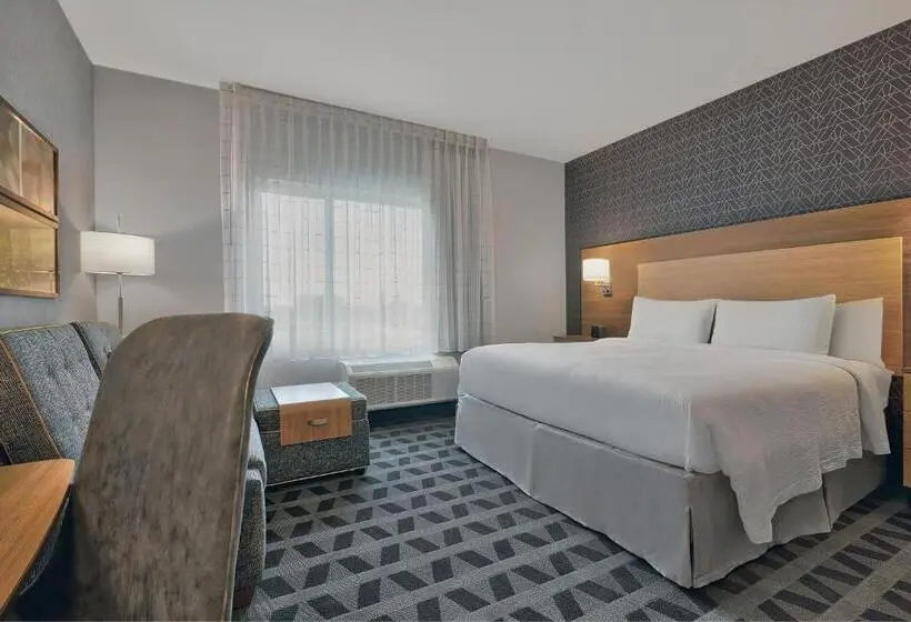 キングサイドベッドのスタンダードワンルーム, Towneplace Suites By Marriott Sacramento Elk Grove