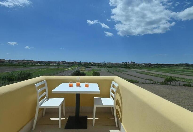 اتاق استاندارد با بالکن, Villa Petrinum B&b