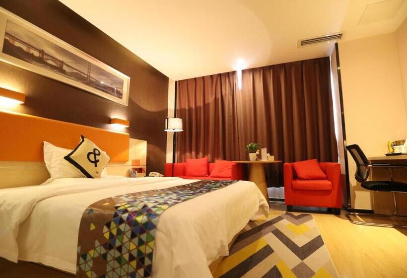 Superior Szoba, 7days Premium Deyang Shifang Square Branch