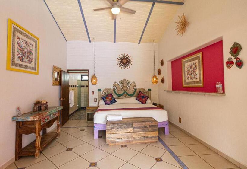 Habitació Deluxe Vista Piscina, Boutique Casa Copal