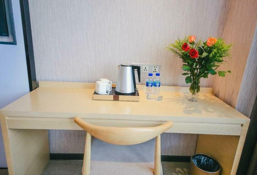 חדר דחוקס עם מיטת קינג, Lavande Hotel Heyuan Zijin