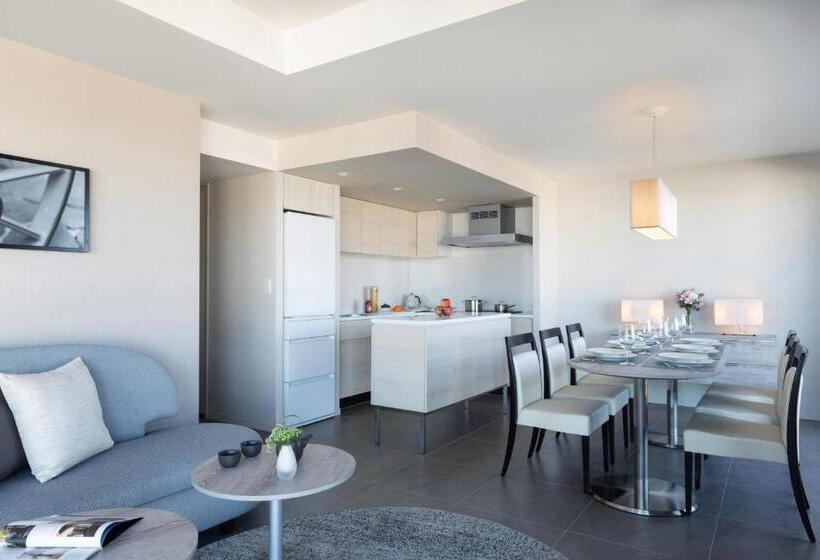 침실 2개 스위트, Oakwood Suites Yokohama