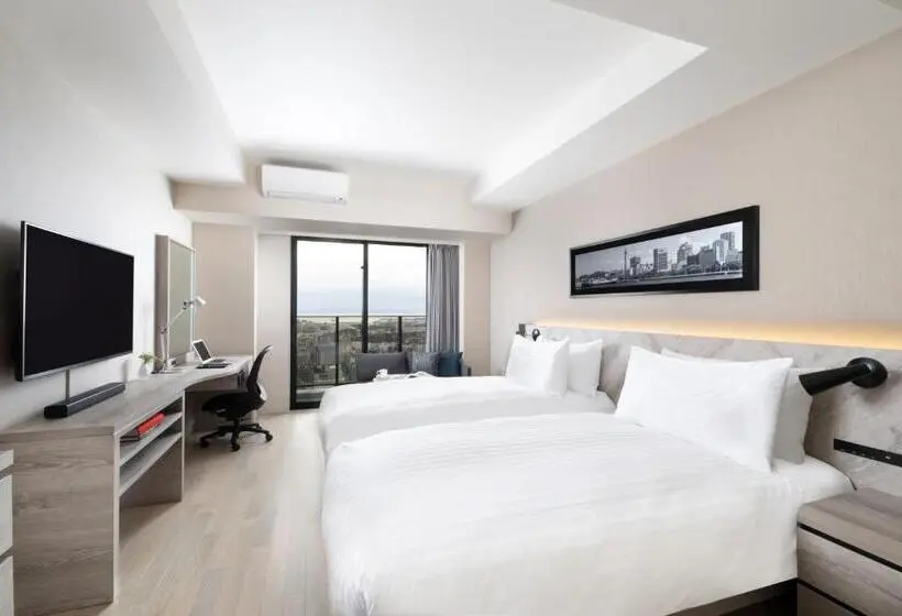 景色の見えるスイートルーム, Oakwood Suites Yokohama