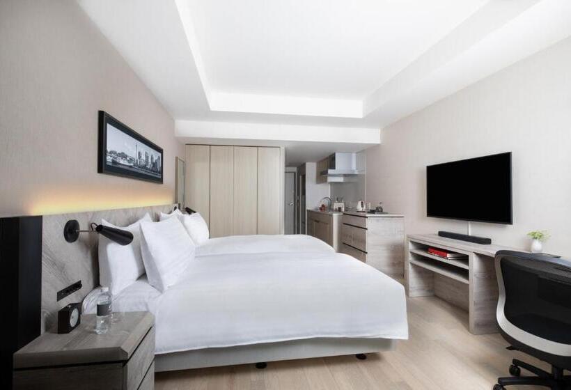 Студия Deluxe, Oakwood Suites Yokohama