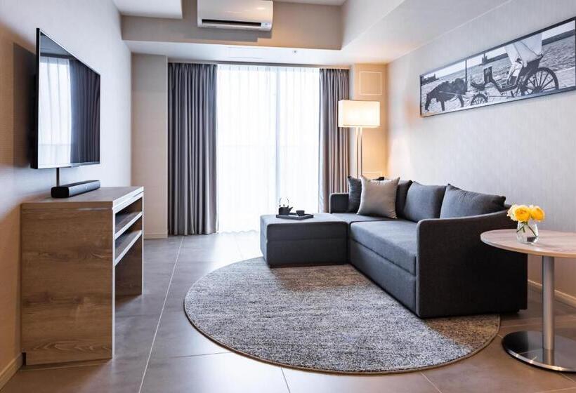 Семейный Номер Вид на Море, Oakwood Suites Yokohama