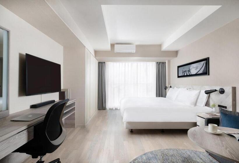 패밀리 룸 바다 전망, Oakwood Suites Yokohama