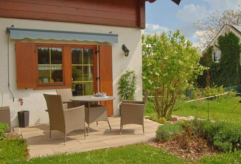 침실 1개 테라스 아파트, Heumanns Blockhaeuser Am Wald