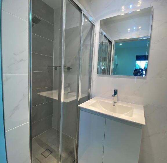 חדר סטנדרט יחיד מיטת קווין, Central Motel Mudgee