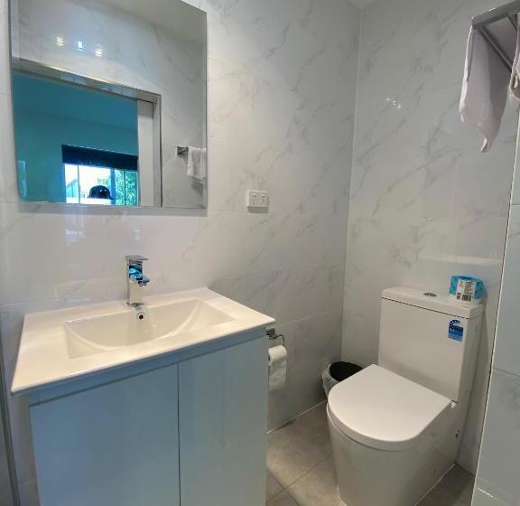 חדר סטנדרט יחיד מיטת קווין, Central Motel Mudgee