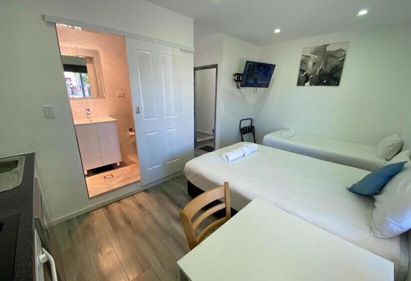 חדר סטנדרט יחיד מיטת קווין, Central Motel Mudgee