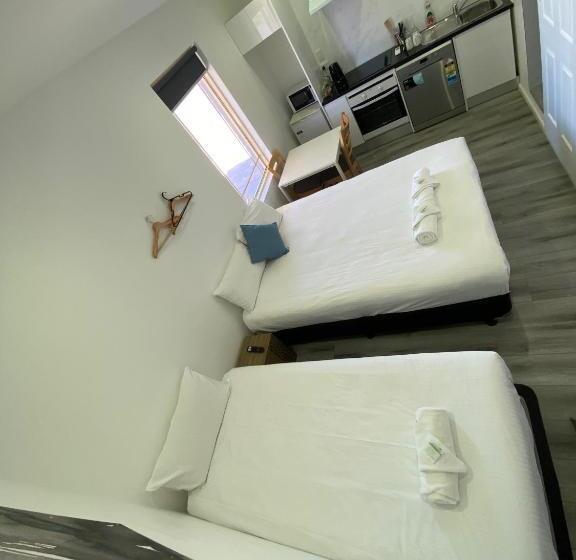 חדר סטנדרט יחיד מיטת קווין, Central Motel Mudgee