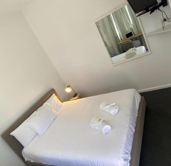 חדר סטנדרט יחיד מיטת קווין, Central Motel Mudgee