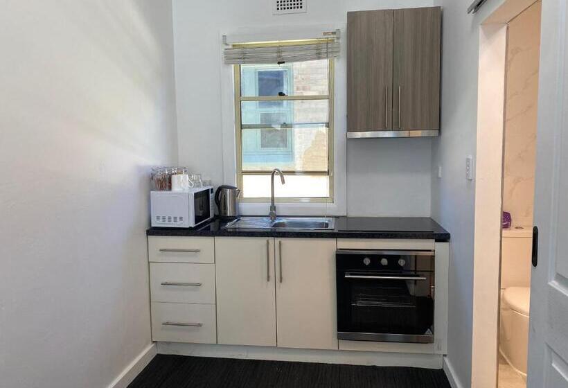 חדר סטנדרט יחיד מיטת קווין, Central Motel Mudgee