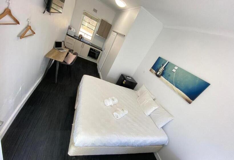 חדר סטנדרט יחיד מיטת קווין, Central Motel Mudgee