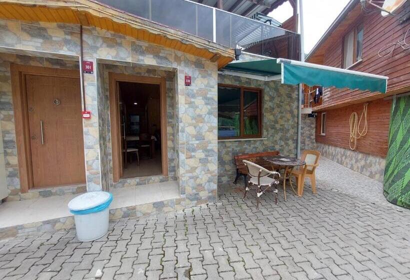 דירת חדר בקומת קרקע, Eş Pansiyon