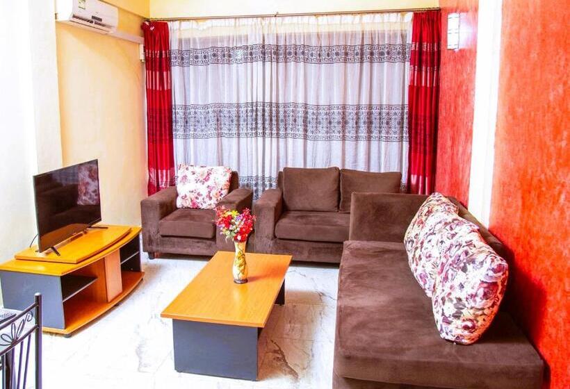 آپارتمان 1 خوابه با بالکن, Hidden Treasure Serviced Hotel Apartments Hitsha Hotels Entebbe