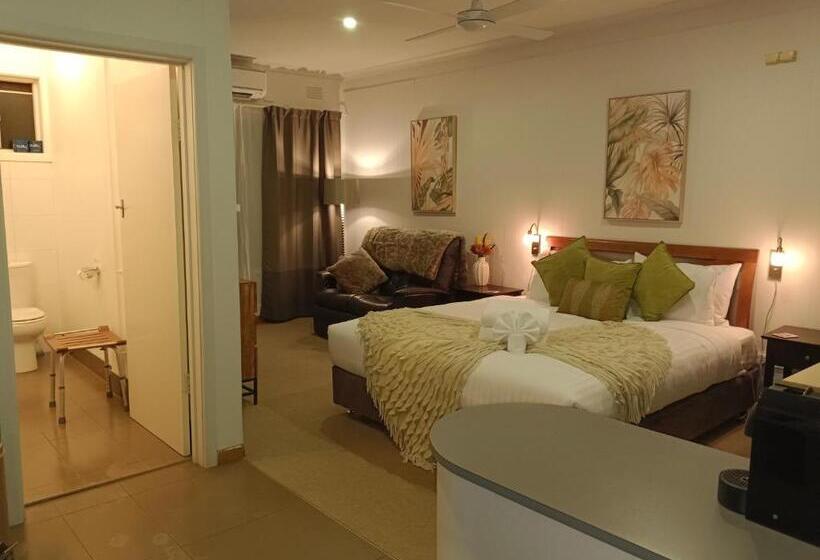 스탠다드 룸 킹사이즈 침대, Buffalo Motel And Country Retreat
