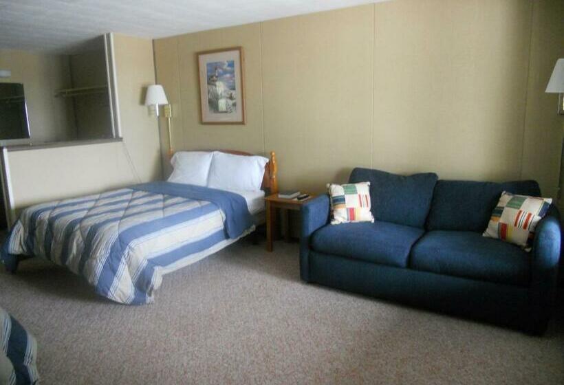 غرفه قياسيه سريرين مزدوجين, Harbor Inn Motel