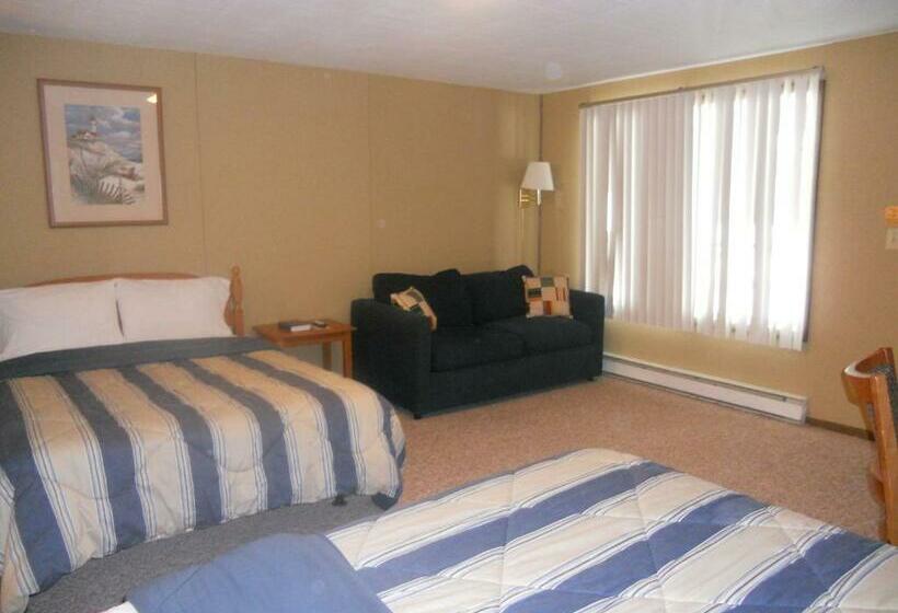 غرفه قياسيه سريرين مزدوجين, Harbor Inn Motel