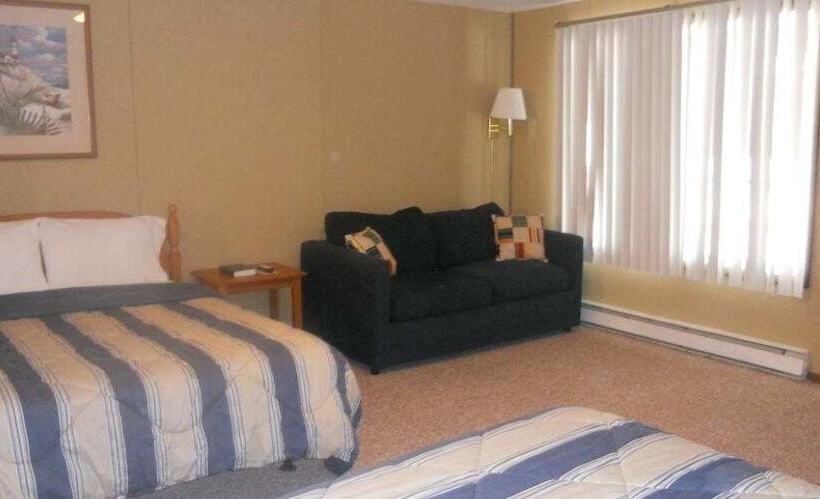 Номер Стандарт 2 Двуспальные Кровати, Harbor Inn Motel