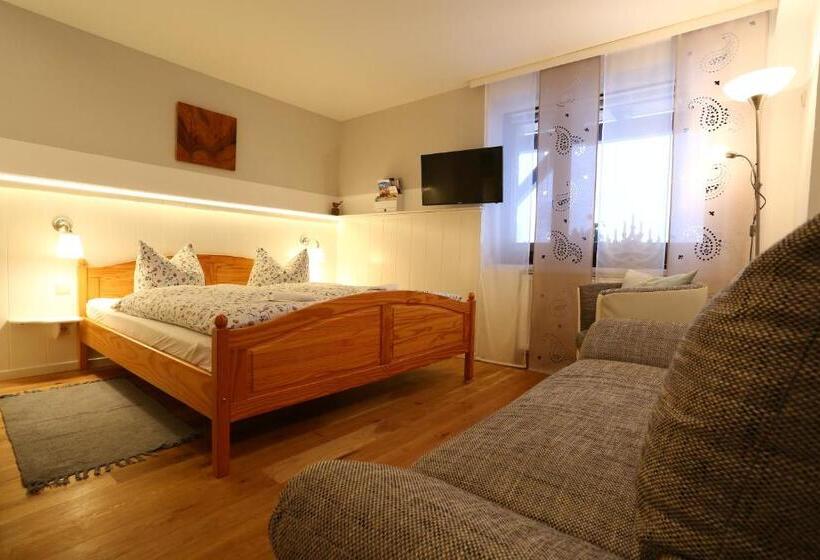 اتاق استاندارد با چشم‌انداز کوهستان, Pension Schanzenblick