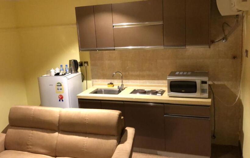 침실 2개 아파트, قصر الباحة للشقق المخدومة تصنيف اقتصادي