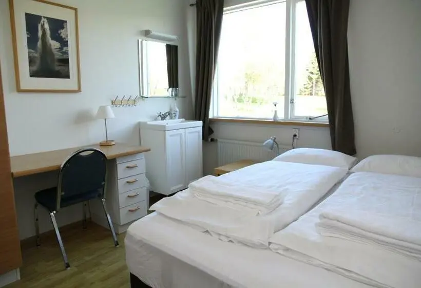 اتاق استاندارد با سرویس بهداشتی مشترک, Eyjólfsstadir Guesthouse