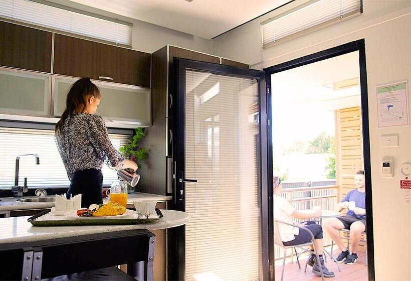 带大床的标准间, Room Motels Kingaroy