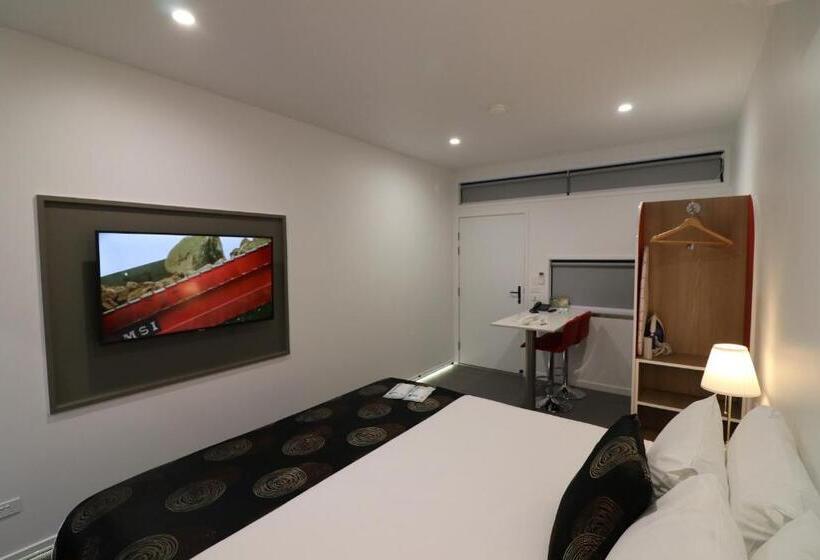 带大床的高级房间, Room Motels Kingaroy