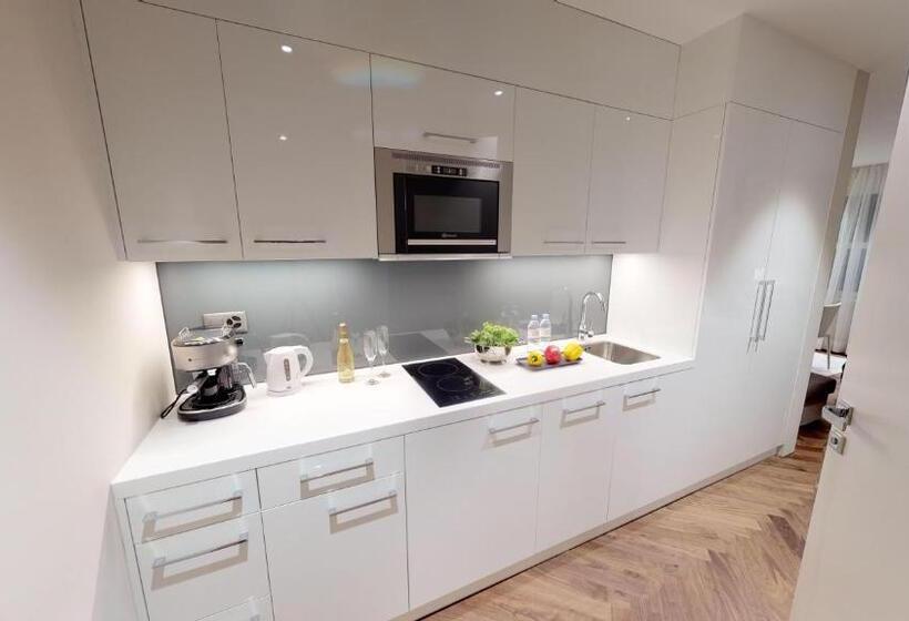 Estudi Estàndard amb Balconada, Visionapartments Bellariastrasse Contactless Check In