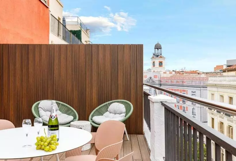 اتاق لوکس با تراس, Petit Palace Puerta Del Sol
