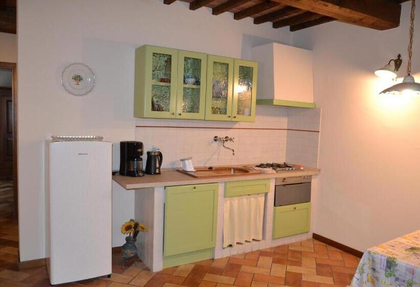 Апартаменты 1 Спальня с Террасой, Agriturismo Corte In Poggio