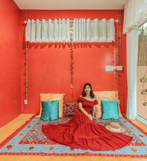 带按摩浴盆的套房, Nan De Panna Resort And Spa