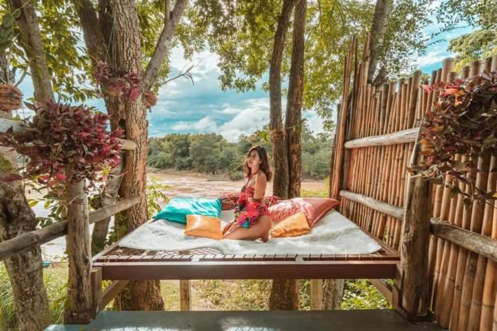 带按摩浴盆的套房, Nan De Panna Resort And Spa