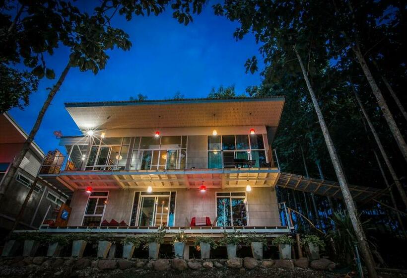 带大床的豪华间, Nan De Panna Resort And Spa