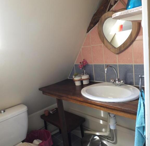 带共用浴室的标准房间, Gîte Et Chambres D Hôtes   Sur Le Chemin Des Sens