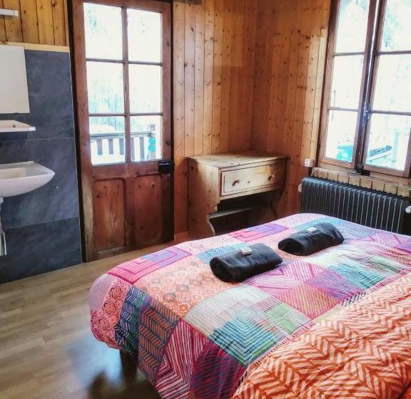 غرفة قياسية سرير كينج, Hôtel Pension Du Lac Bleu