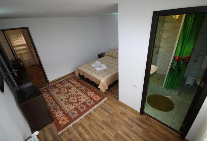 발코니가 있는 2 베드룸 아파트, Pensiunea Ciobanelu