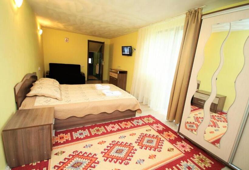 발코니가 있는 2 베드룸 아파트, Pensiunea Ciobanelu